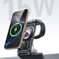 YESIDO WIRELESS CHARGER 3-IN-1 TRAVEL CHARGING STATION DS25