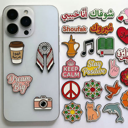 Laser libon Phones stickers