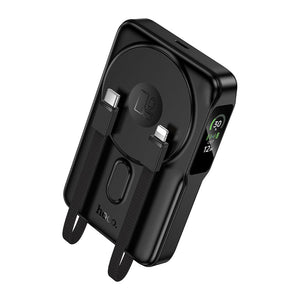 HOCO MAGNETIC WIRELESS CHARGING POWER BANK WITH CABLE 10000MAH Q48