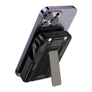 HOCO MAGNETIC WIRELESS CHARGING POWER BANK WITH CABLE 10000MAH Q48