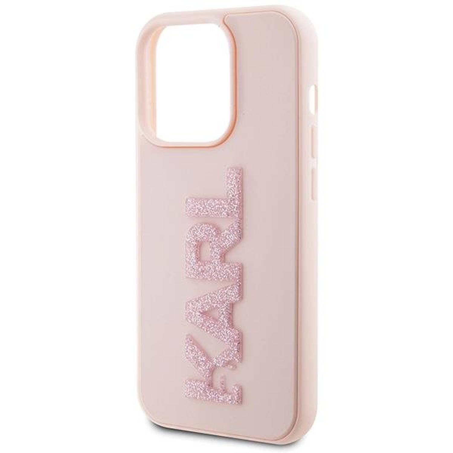 Karl Lagerfeld 3d glitter karl logo case iphone 15 pro max