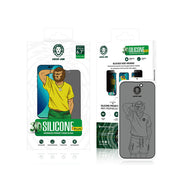 Green lion 3d silicone plus high definition edge clear glass 15 pro -15 pro max