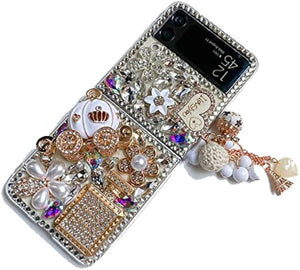 The bling world crystal cover Samsung z flip 3