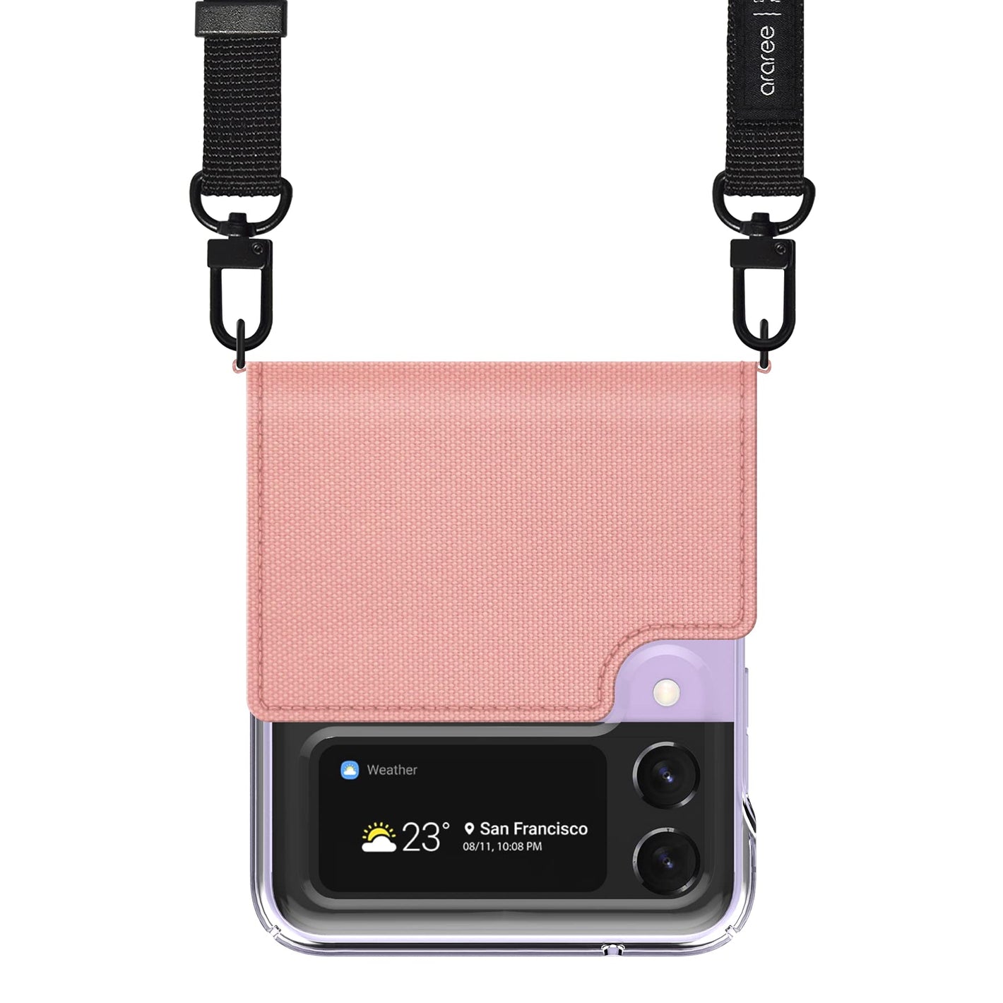 Araree Canvas Diary Strap Case Samsung Z Flip 3