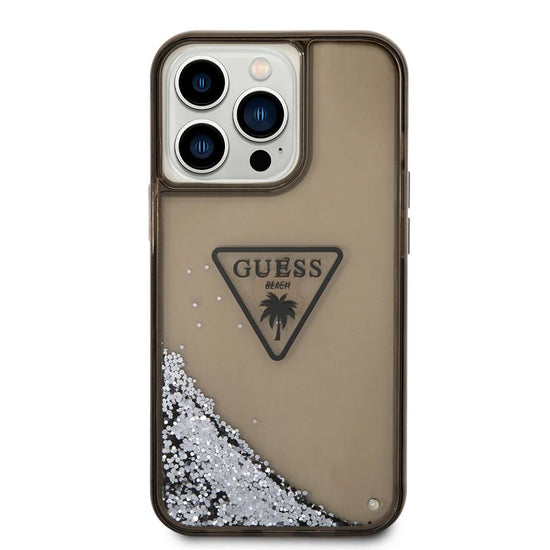 Guess liquid glitter beach cover for iphone 14 series