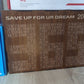 Wooden money boxs