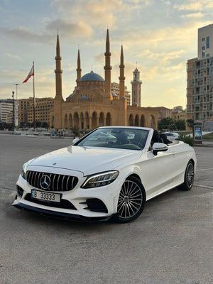 Mercedes C-class 2020 rent for wedding ( أيجار للأعراس)