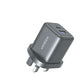 Ugreen 30w 2-port Gan Fast charger