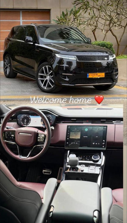 Range rover sport autobiography 2024 Special plate numbers The price is determined based on the number of days specified. (rent cars)