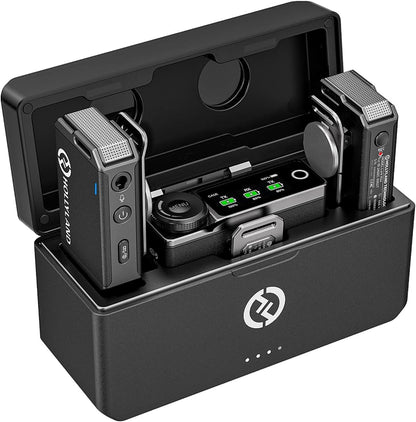 HOLLYLAND LARK MAX ALL-IN-ONE WIRELESS LAVALIER MICROPHONE SYSTEM