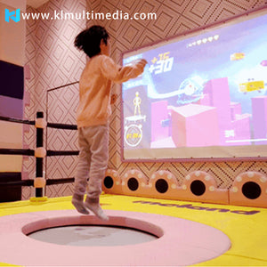 Interactive Trampoline with 55 inch led Monitor