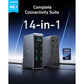 Anker prime charging docking station (14 in 1) dual display 160w