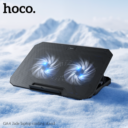 HOCO LAPTOP COOLING STAND COMPATIBLE WITH 12-17 INCH LAPTOPS GA4