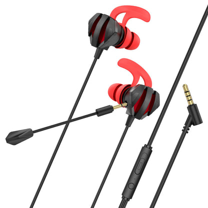 HOCO GAMING WIRE CONTROL EARPHONES WITH MIC M105