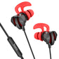 HOCO GAMING WIRE CONTROL EARPHONES WITH MIC M105
