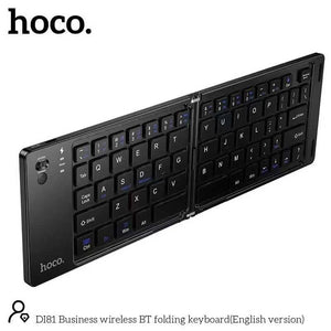 HOCO PORTABLE FOLDABLE DESIGN WIRELESS BT KEYBOARD DI81