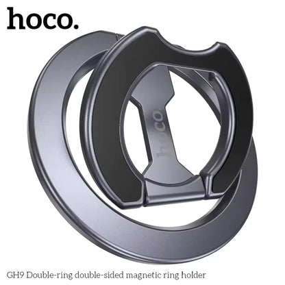 HOCO STRONG MAGNET DUAL MAGNETIC PHONE RING HOLDER GH9