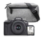 Canon camera EOS R50 RF-S 18-45mm F4.5-6.3 IS STM Travel kit (shoulder bag, memory card 64gb,battery pack)