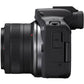 Canon camera EOS R50 RF-S 18-45mm F4.5-6.3 IS STM Travel kit (shoulder bag, memory card 64gb,battery pack)