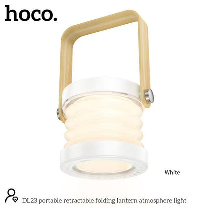 HOCO DL23 PORTABLE RETRACTABLE FOLDING LANTERN ATMOSPHERE LIGHT