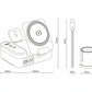 YESIDO WIRELESS CHARGER 8-IN-1 DS38