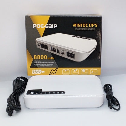 SKE MINI DC UPS POE-63IP 8800MAH