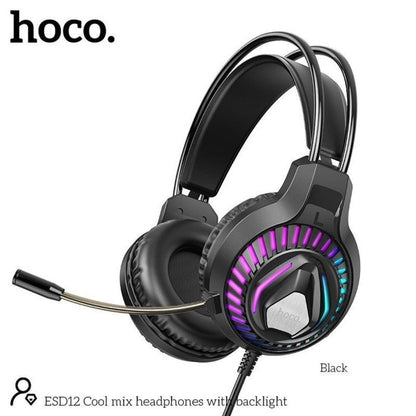 HOCO GAMING HEADPHONES STEREO HIGH POWER BASS ESD12