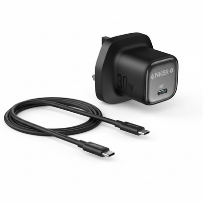 Anker zolo charger (30w) with usb-c cable