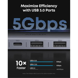 Anker Nano Usb-c Hub ( 7 in 1 4k hdmi) 100w pd input charging A83D2HA1