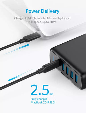 Anker Powerport I Pd with (1 pd & 4 piq) A2056K11