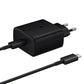 Samsung 45w power adapter (low standby) + usb-c cable (5a / 1.8m)