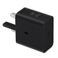 Samsung 25w power adapter (low standby) + usb-c cable (3a/1m)