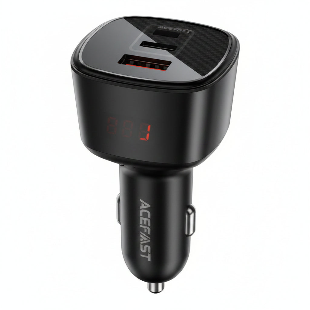ACEFAST CAR CHARGER B18 200W (2× USB-C + USB-A)