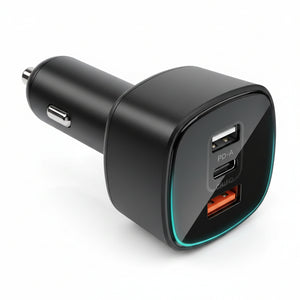 ACEFAST CAR CHARGER B18 200W (2× USB-C + USB-A)