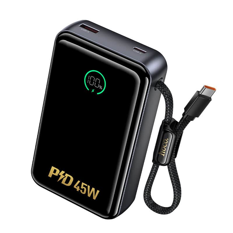 HOCO PORTABLE POWER BANK WITH USB-C CABLE Q54