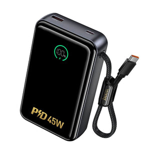HOCO PORTABLE POWER BANK WITH USB-C CABLE Q54