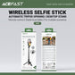 ACEFAST SELFIE STICKS WITH AUTOMATIC TRIPOD