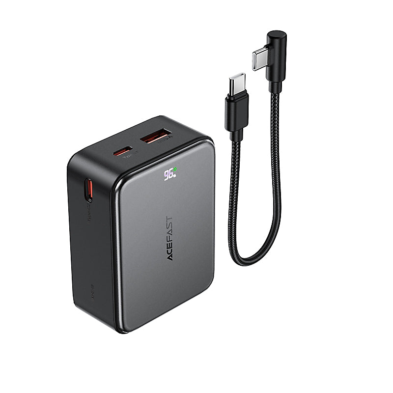 Acefast 22.5w power bank with cable M28