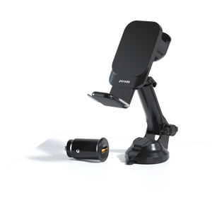 PORODO 3 IN 1 MAGSAFE CAR MOUNT WATCH & EARBUDS CHARGING PD 3 in 1 Cmt
