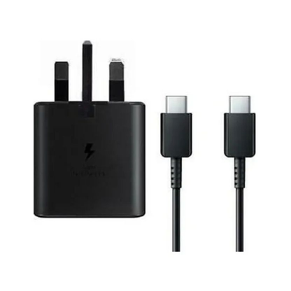 Samsung 15w compact power adapter + usb-c cable (3a / 1m)