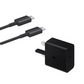 Samsung 15w compact power adapter + usb-c cable (3a / 1m)