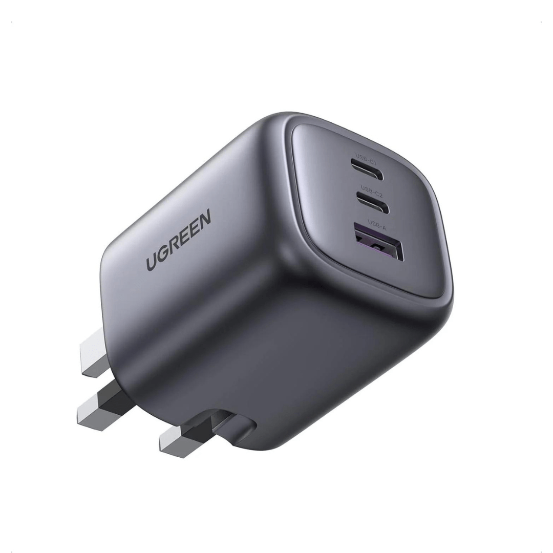 Ugreen Nexode S 65w 3-port Gan Fast Charger (2x usb-c,1x usb-a)