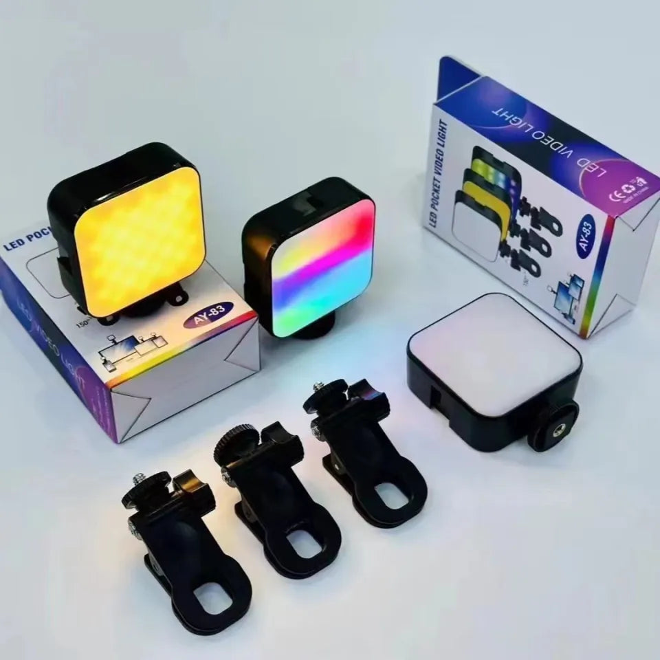 Led pocket video light ay-83