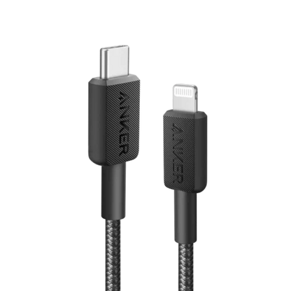 Anker 322 usb_c to lightning braided cable