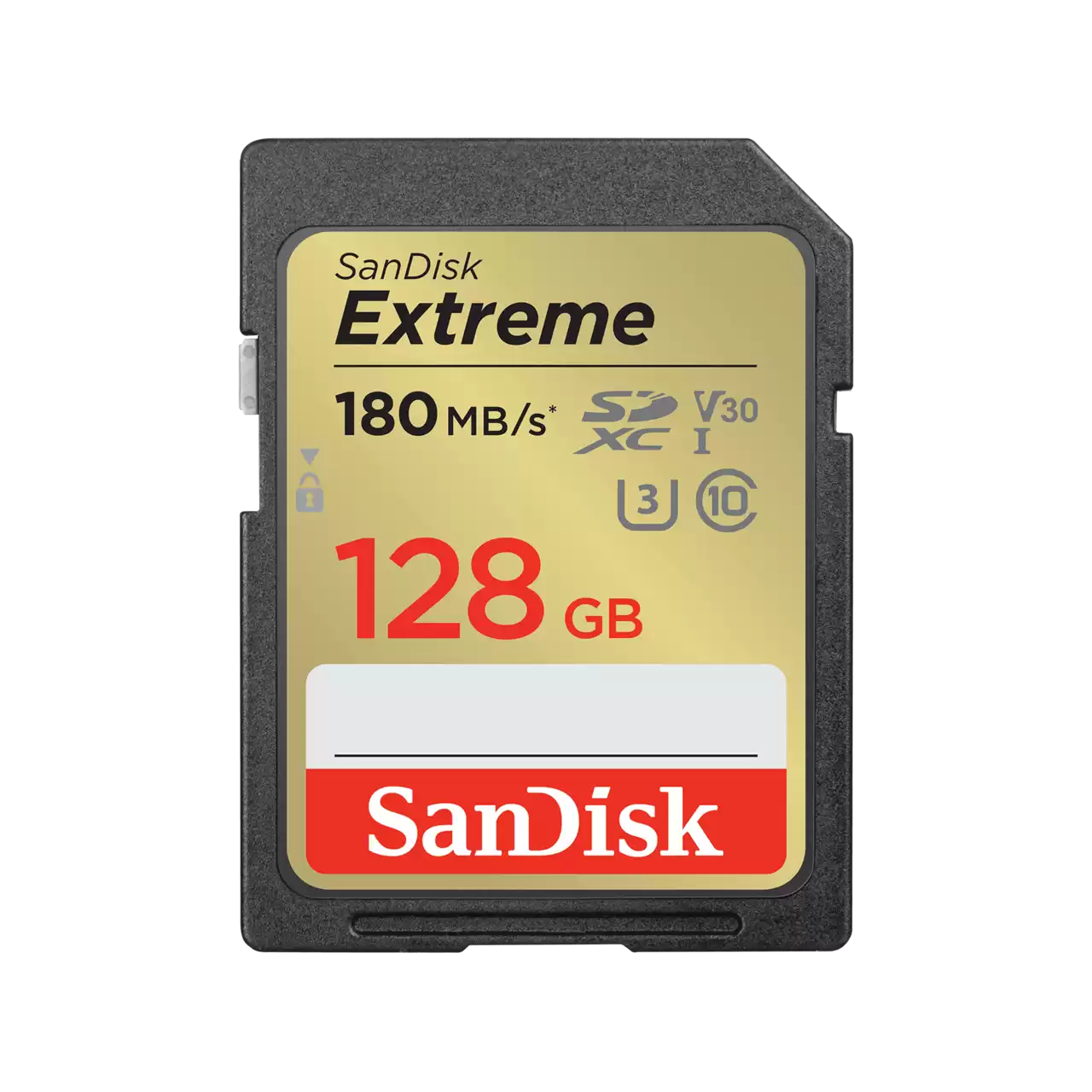 Sandisk extreme sdxc uhs-I card up to 180mg/s