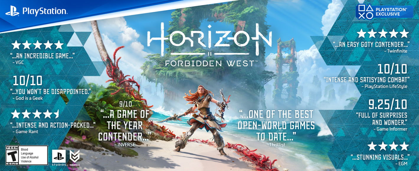 SONY Ps5 cd horizon forbidden west video game