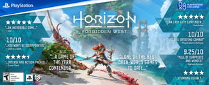SONY Ps5 cd horizon forbidden west video game