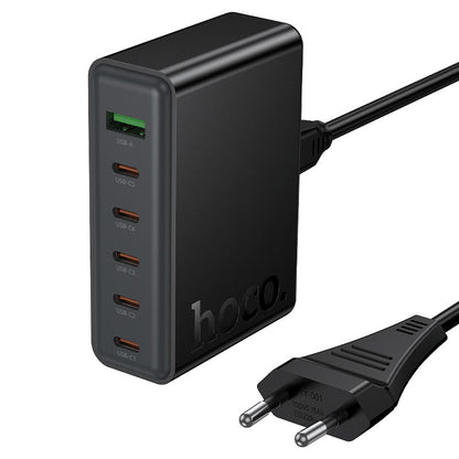 HOCO 6-IN-1 CHARGER WITH CABLE 70W GAN C152A