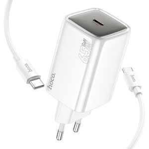 HOCO CHARGER 65W SINGLE PORT OUTPUT FAST CHARGER N48