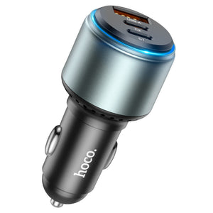 HOCO CAR CHARGER 95W HIGH-POWER THREE-PORT FAST CHARGING NZ9